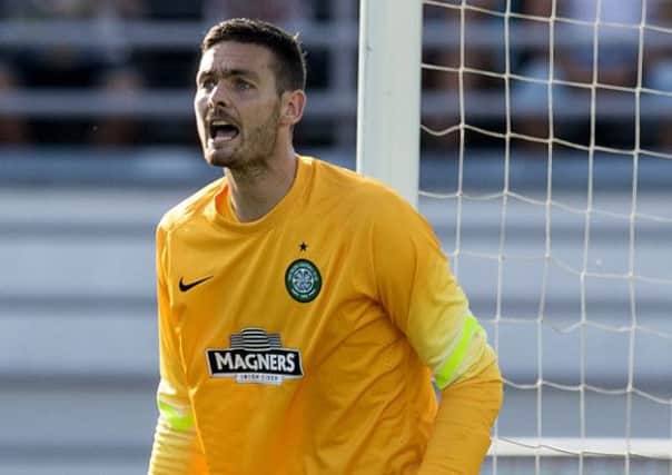 Cap in hand: Craig Gordon has been recalled to the Scotland squad after just four games for Celtic. Photograph: Craig Williamson/SNS