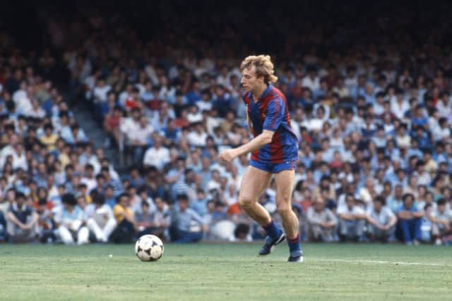Steve Archibald remains a revered figure among the fans at Barcelona. Picture: Contributed