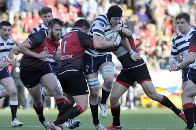 Heriots and Glasgow Hawks meet today in a rerun of the Scottish Cup final in April. Picture: Ian Rutherford