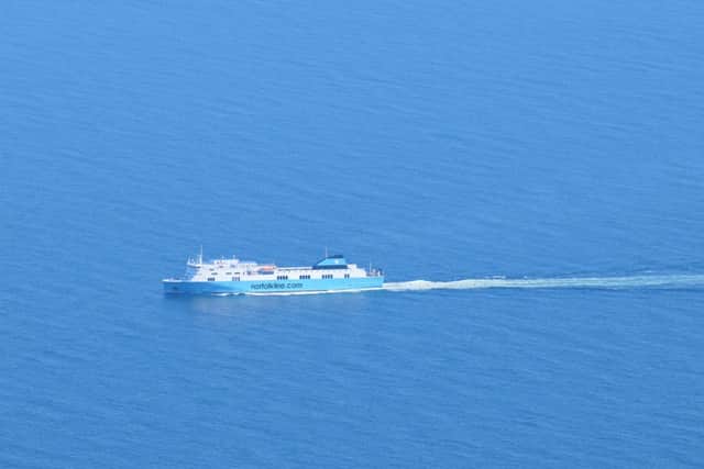 The Rosyth-Zeebrugge ferry faces being axed over a new pollution law. Picture: Jon Savage