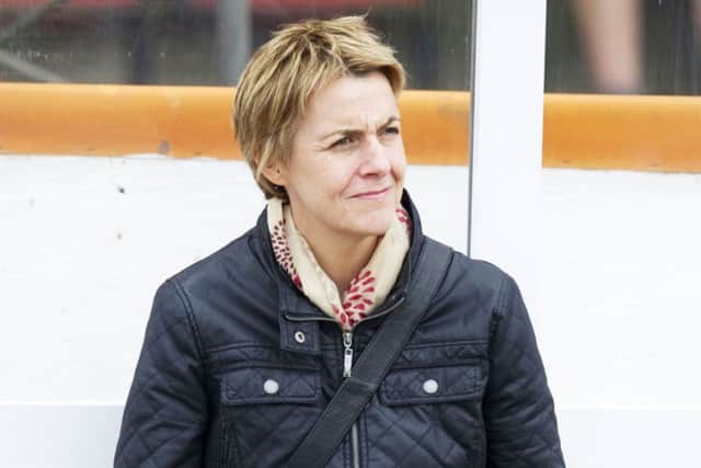 Hibs chief executive Leeann Dempster will find words of comfort hard to come by when she meets the fans. Picture: SNS