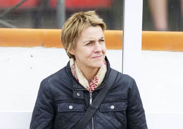 Hibs chief executive Leeann Dempster will find words of comfort hard to come by when she meets the fans. Picture: SNS