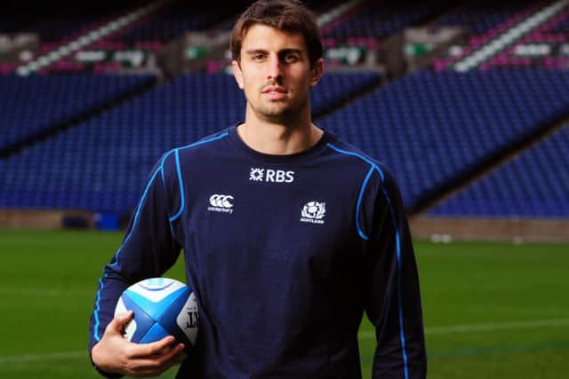 Peter Murchie opened the scoring for the Glasgow Warriors. Picture: Ian Rutherford