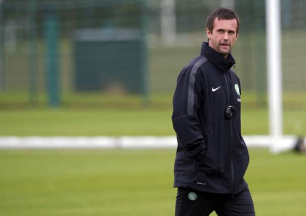 Ronny Deila faces a scramble to find a new forward before the transfer window closes tonight. Picture: Craig Williamson