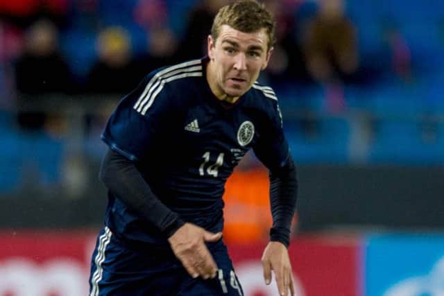 James McArthur in action for Scotland. Picture: SNS