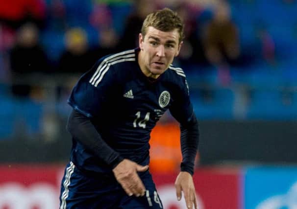 James McArthur in action for Scotland. Picture: SNS