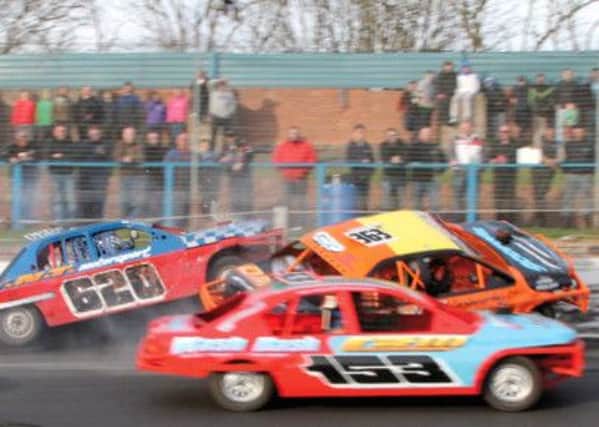 Crashes are an essential part of stock car racing