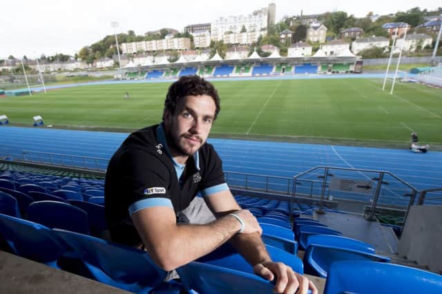 Alex Dunbar made a successful return to the Warriors side on Saturday in London  Picture: SNS
