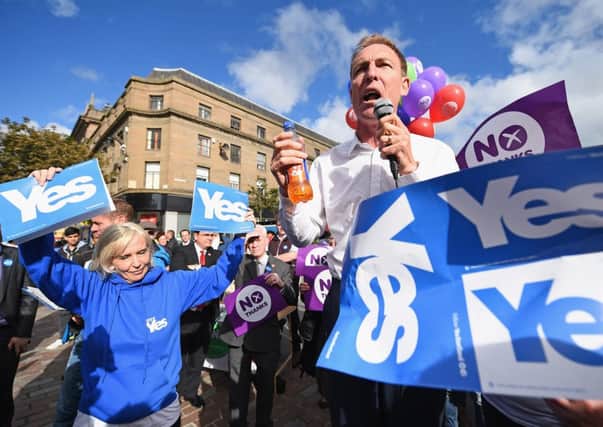 Better Togethers Jim Murphy has faced abuse from Yes supporters during the campaign. Picture: Getty