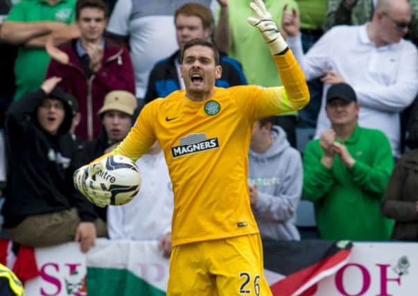 Dundee may have won were it not for a terrific Craig Gordon stop. Picture: SNS