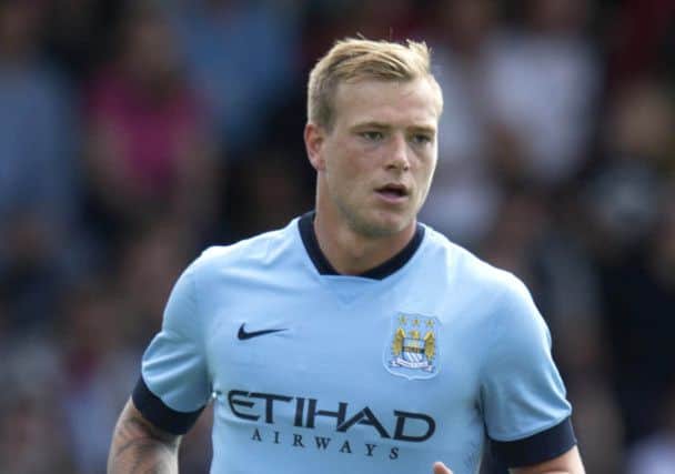 John Guidetti could negotiate his release from Manchester City, allowing him to sign as a free agent. Picture: PA