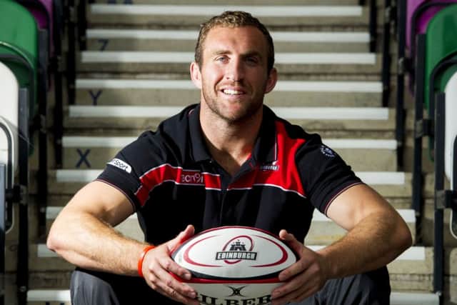 Edinburgh Rugby's newly announced captain Mike Coman. Picture: SNS