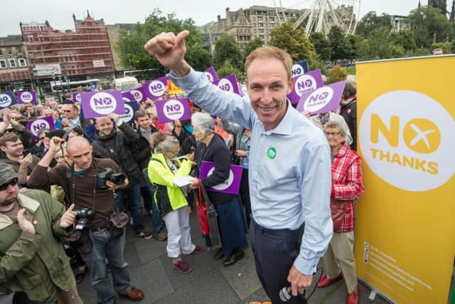 Jim Murphy Labour MP for East Renfrewshire
today resumed his 100 towns in 100 days tour. Picture: Phil Wilkinson
