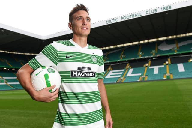 Stefan Scepovic insisted Celtic were always his first choice destination. Picture: SNS