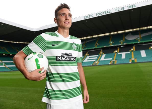 Stefan Scepovic insisted Celtic were always his first choice destination. Picture: SNS