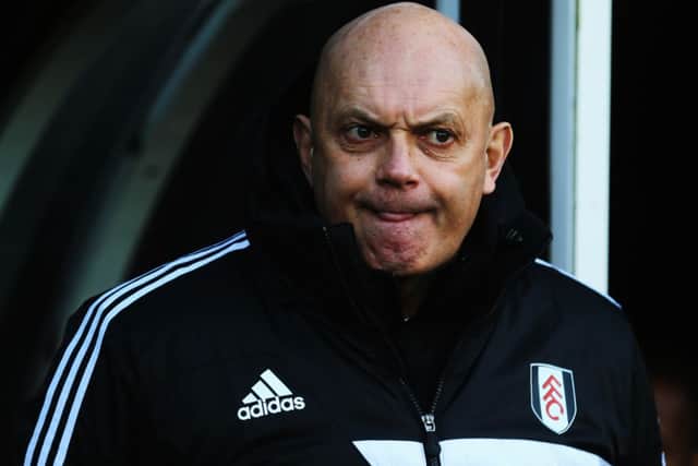 Former Fulham assistant head coach Ray Wilkins will take charge of his first game in October. Picture: Getty