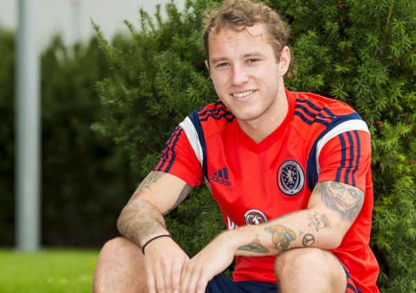 Stevie May: In under-21 squad. Picture: SNS