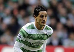 Beram Kayal gave Celtic the lead at the El Madrigal. Picture: John Devlin
