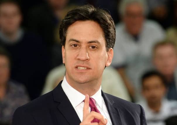 Ed Miliband will tell Scots to reject independence in a speech today. Picture: PA