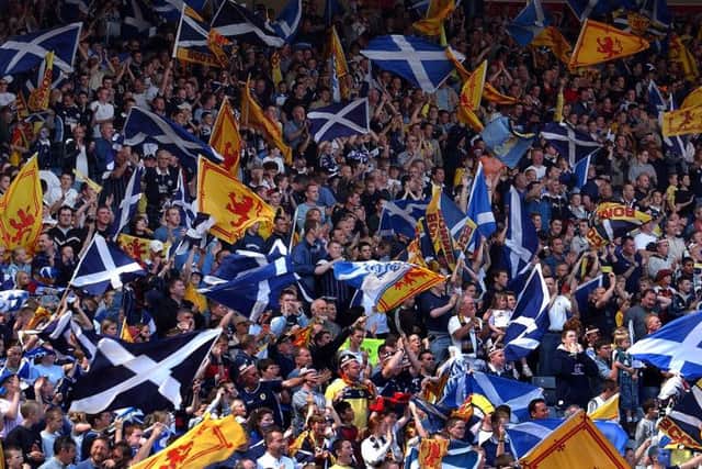 The app will help travelling fans with public transport, hotel rooms, stadiums, beer and more. Picture: Ian Rutherford