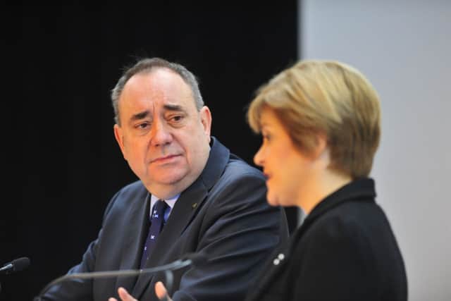 Salmond does not intend to hand over to Nicola Sturgeon just yet. Picture: Robert Perry