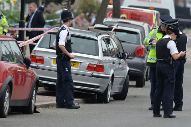 Attack took place on Nightingale Road, Edmonton, north London. Picture: PA