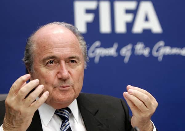FIFA president Sepp Blatter has stated thart the World Cup will not be moved.  Picture: Getty