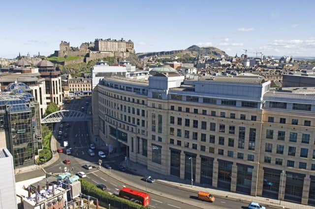 Edinburgh ranked 12th in a survey of cities that looked at direct investment over a three-year period. Picture: Ian Georgeson