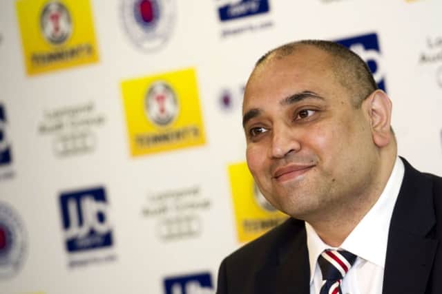 Former Rangers commercial director Imran Ahmad. Picture: SNS