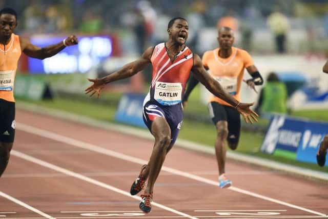 American sprinter Justin Gatlin. Picture: Getty