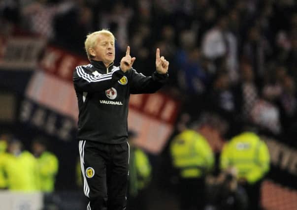Scotland manager Gordon Strachan. Picture: Phil Wilkinson
