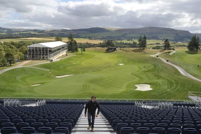 Preparations ongoing for the start of the 2014 Ryder Cup at Gleneagles. Seven nations have bid to host the tournament in 2022. Picture: Ian Rutherford