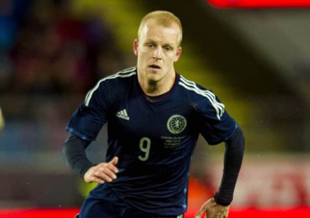 Steven Naismith in action for Scotland. Picture: SNS