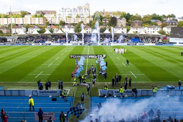 A packed Scotstoun Stadium for the opening match of the new season. Picture: SNS