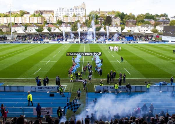 A packed Scotstoun Stadium for the opening match of the new season. Picture: SNS