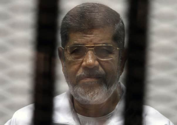 Egyptian ousted Islamist president Mohamed Morsi. Picture: Getty