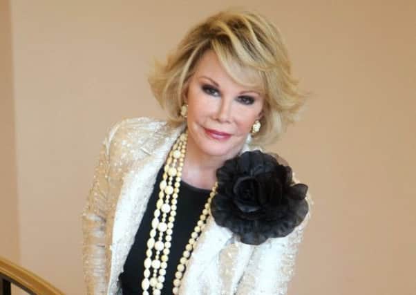 Like her or loathe her, acid-tongued Joan Rivers was a pioneer in comedy. Picture: Getty