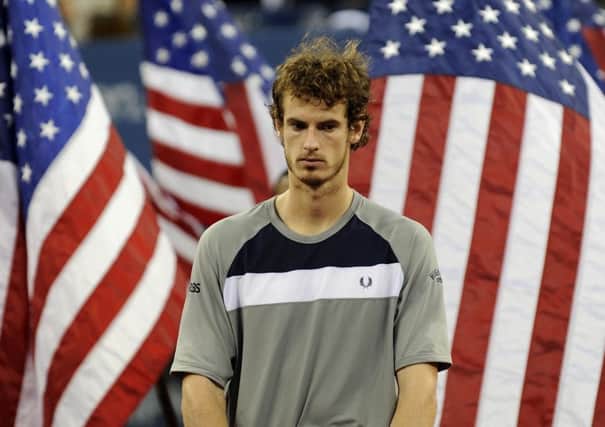 British tennis No1 Andy Murray played in his first ever Grand Slam final in the US Open on this day in 2008. Picture: Getty