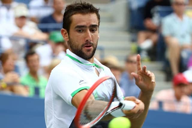 Cilic, pictured, and Nishikori meet today in the first grand slam final not to feature any of the big four in nearly ten years. Picture: Getty