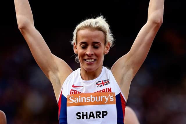With the end of the season in sight, Lynsey Sharp is thrilled at how it has panned out after a tough start. Picture: Getty