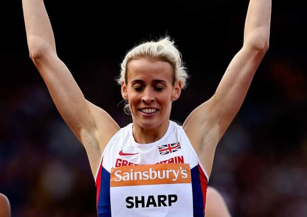 With the end of the season in sight, Lynsey Sharp is thrilled at how it has panned out after a tough start. Picture: Getty