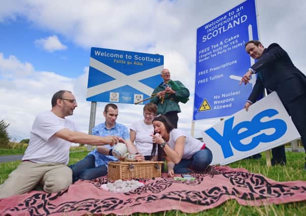 Yes campaigners have been celebrating this weekend. Picture: Getty Images