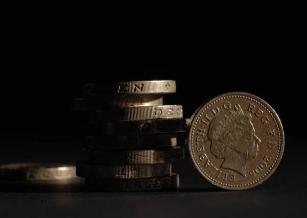 Sterling had been at a six-year high above the 1.70 barrier as recently as the end of June. Picture: Ian Rutherford