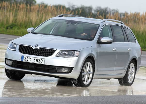 The Skoda Octavia 4x4 Estate offers lots of space for a family of five