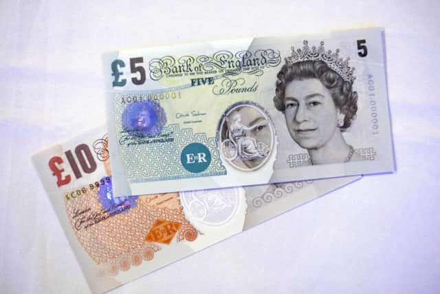 De La Rue have been chosen by the Bank of England as its preferred bidder to print the country's first plastic bank notes. Picture: PA