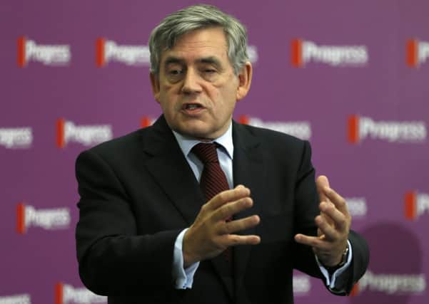 Former prime minister Gordon Brown. Picture: Reuters