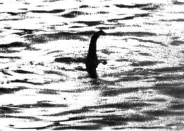 The now famous picture of the Loch Ness Monster. Picture: Contributed