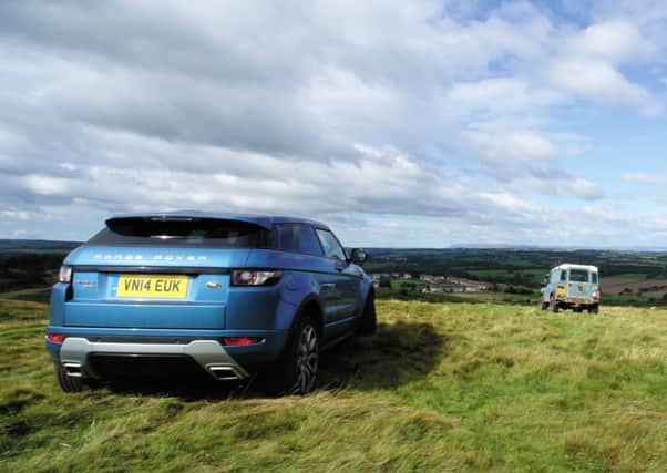 Where wizened old Land Rovers dare to tread, the shiny new Evoque sometimes follows