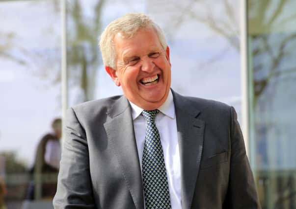 Colin Montgomerie was at the opening of a new Maggies Cancer Centre in Airdrie. Picture: Robert Perry