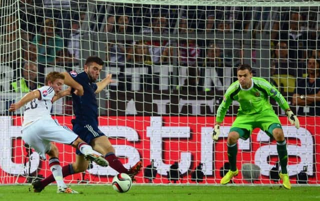 David Marshall's display in Dortmund impressed his forme team-mate. Picture: AFP/Getty